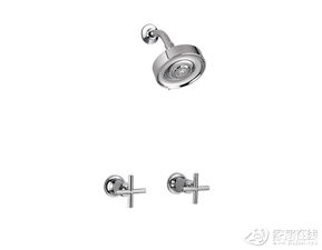 科勒飘瑞诗系列 k 14581t 4双把入墙式花洒龙头